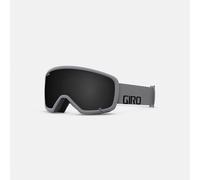 Giro Stomp Kids Ski Goggles - Snowboard Goggles for Youth Boys & Girls - Grey Wordmark Strap with Ultra Black Lens