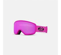 Giro Stomp Youth Snow Goggles - Pink Black Blocks - Amber Pink Lens - One Size