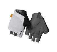 Giro Supernatural Glove Seamless Molded Palm Multi-Density Padding for Comfort & Control, Road & Mixed-Surface Riding, Color: White, Size: 2X