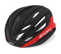 Giro Syntax MIPS Adult Road Cycling Helmet - Matte Black/Bright Red Small (51-55 cm)