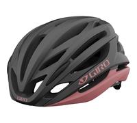 Giro Syntax MIPS Adult Road Cycling Helmet - Matte Metallic Coal/Dusty Rose Medium (55-59 cm)