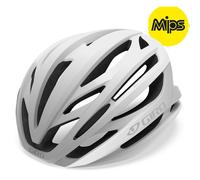 Giro Syntax Mips - Road bike helmet Mat White / Silver 55-59 cm