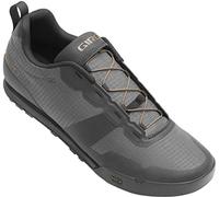Giro Tracker Fastlace MTB Cycling Shoes - Dark Shadow/Trail Green 44