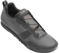 Giro Tracker Fastlace MTB Cycling Shoes Dark Shadow/Trail Green