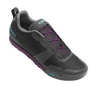 Giro Tracker Fastlace Mtb Shoes UK 6.25 Dark Shadow / Lavender Grey