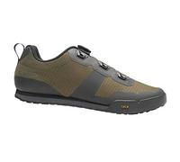 Giro Men's Tracker Running Shoe, Trail Green/Dark Shadow, 5.5 UK