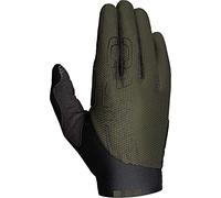Giro Trixter Cycling Gloves, AX Bolt Fabric with InstaChill, Moisture-Wicking, Perforated Microfiber Palm, Slip-On Design, Warm-Season Road & Trail Use, Color: Olive Green, Size: XS