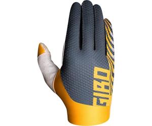 Giro Trixter Cycling Gloves Long Grey/Yellow 2024: Size: L (9)
