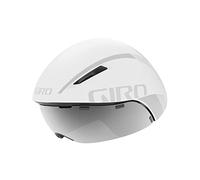 Giro Unisex Adult Aerohead MIPS Aero/tri Helmet - White/Silver, L 59-63cm
