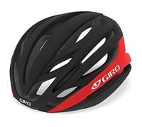 Giro Syntax - Bicycle helmet Black / Bright Red 51-55 cm
