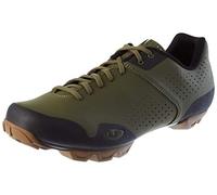 Giro Unisex - Adult's Privateer Lace MTB Trail Cyclocross Shoes, Olive/Gum, 39