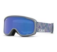 Giro Womens Moxie Ski/Snow Goggles - Grey Botanical - Grey Cobalt/Yellow Lens