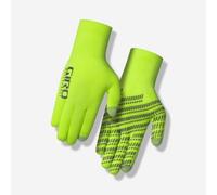 Giro Xnetic H2O Long Finger Winter Cycling Gloves Hi Viz Yellow