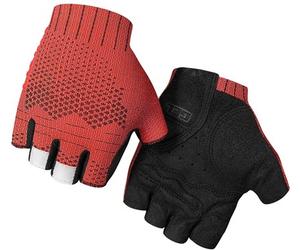 Giro Xnetic Mitts Short Finger Road Cycling Gloves Trim Red