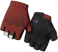 Giro Xnetic Road Glove Seamless One-Piece Backhand, Advanced Xnetic Knit for Fit & Comfort, Breathable Second Skin Design, Color: Red, Size: M