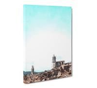 Girona In Spain Canvas Print | Gallery Wrapped 30mm Frame Wall Art | 24x16 inches | Ready to Hang | Modern Picture | Living Room Bedroom Lounge Office