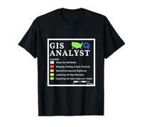 GIS Analyst Checklist T Shirt T-Shirt