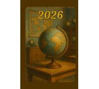 GIS Weekly Planner 2026 - Vintage, A5 Format (Environmental & Geospatial Awareness Calendar): Includes yearly, monthly, and weekly planning pages with ... public holidays, and lined note sections.