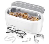 Gisaae Ultrasonic Cleaner, 47000Hz Jewellery Cleaner for Necklace Ring Glasses Jewelry Necklace Ring Glasses Watch Coins Retainer