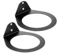 Gisafai 1 Pcs Medicine Ball Rack Medicine Ball Wall Mount Storage Racks, 8.9 Inch Inside Diameter, 88 Lbs Wall Mounted Storage for Gym Exercise Sports Garage Home Commercial Gyms
