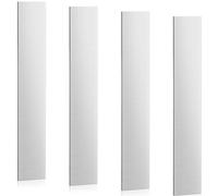 Gisafai 4 Pcs Pure Nickel Sheet 0.04 x 1 x 6 Inches Nickel Anode 99.6% Pure Nickel Plating Nickel Strip Nickel Plate for Nickel Plating, Nickel Electroplating and DIY Nickel Plating