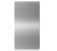 Gisafai Stainless Steel Hand Dryer Wall Splash Guard Wall Splash Guard Backsplash Protector Panel with Ultra Strength Adhesive for Bathroom, Kitchen, Restroom (24 x 12 Inches)