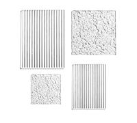 GISELA D Photo Background Props Acrylic Mirror Cosmetic Shooting Accessories Transparent Water Ripple Background Photography Backdrops Decorations (4Type-Set1)