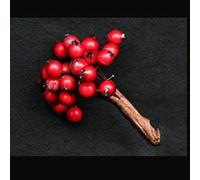 Gisela Graham 11cm Red Holly Berry Bunch Pick