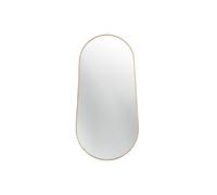 Gisela Graham 2 x Gold Metal Edged Oval Wall Mirror