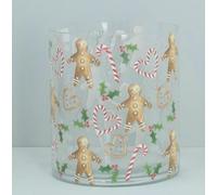 Gisela Graham 6 x Gingerbread Nite Lite Pot, Sml