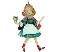 Gisela Graham 6 x Resin Red Riding Hood Dec