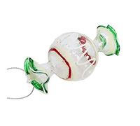 Gisela Graham 8cm Glass Sweetie Decoration (One Supplied)