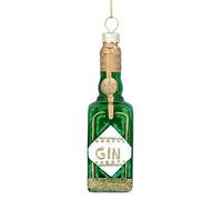 Gisela Graham 9cm Glass Gin Bottle Christmas Tree Ornament