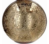 Gisela Graham Antique Gold Mercury Glass Bauble Christmas Tree Decoration