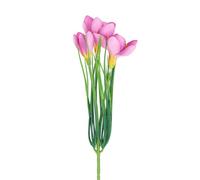 Gisela Graham Artificial Pink Crocus Bunch, 30cm, Polyester