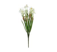 Gisela Graham Artificial White Narcissus Bunch