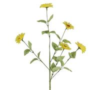 Gisela Graham Artificial Yello Aster Flower Stem, 60858