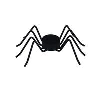 Gisela Graham Black Metal Spider Halloween Tea Light Holder