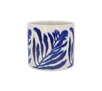 Gisela Graham Blue Branch Plant Pot - Small