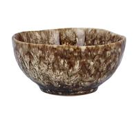 Gisela Graham Brown Reactive Glaze Snack Bowl