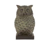 Gisela Graham Brown Resin Owl Bookends