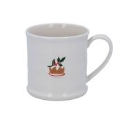 Gisela Graham Ceramic mini Mug christmas pudding design