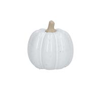 Gisela Graham Ceramic Pumpkin Ornament, Small, Decorative