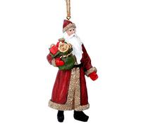 Gisela Graham Christmas Decoration 10cm - Santa with Gifts