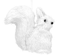 Gisela Graham Christmas Decoration 12cm - White Squirrel