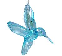 Gisela Graham Christmas Decoration 9cm - Turquoise Hummingbird