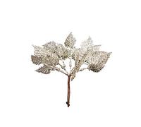 Gisela Graham Christmas Decoration - Pick 18cm - Gold Leaves