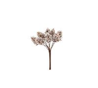 Gisela Graham Christmas Floristry - Pick 13cm - Frosted Cone Bunch