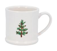 Gisela Graham Christmas Tree Mini Mug - Festive Green Ceramic Cup