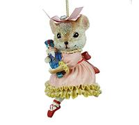 Gisela Graham Clara the Mouse Nutcracker Figurine (Multicolored, 11cm)
